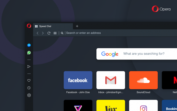 Opera готовит обновление и редизайн браузера
