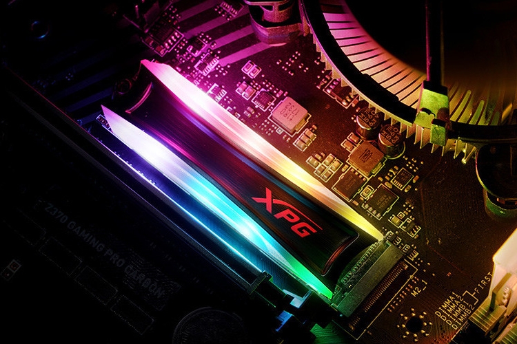 ADATA XPG Spectrix S40G RGB: накопитель M.2 SSD с оригинальной подсветкой