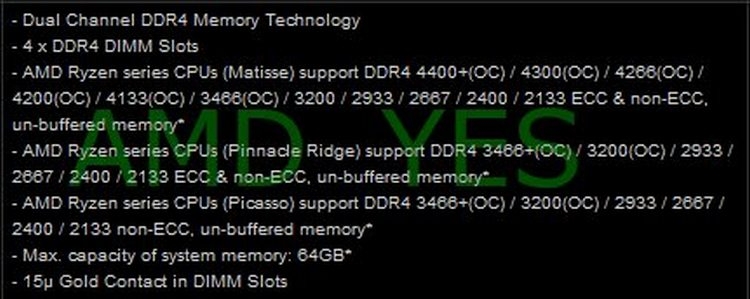 Процессоры Ryzen 3000 смогут работать с памятью DDR4-3200 без разгона