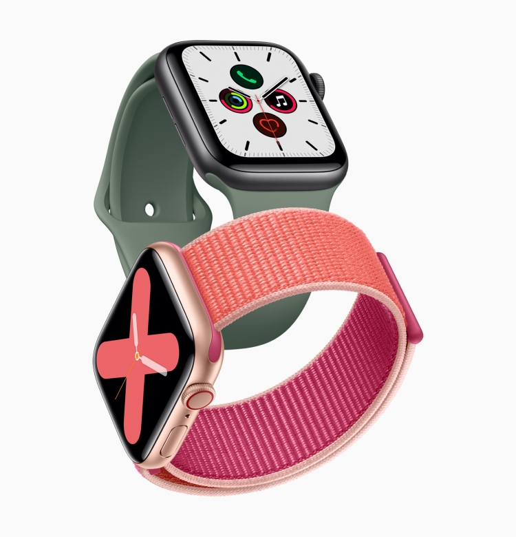 Apple Watch Series 5: постоянно активный дисплей, компас и цена от 32 990 рублей