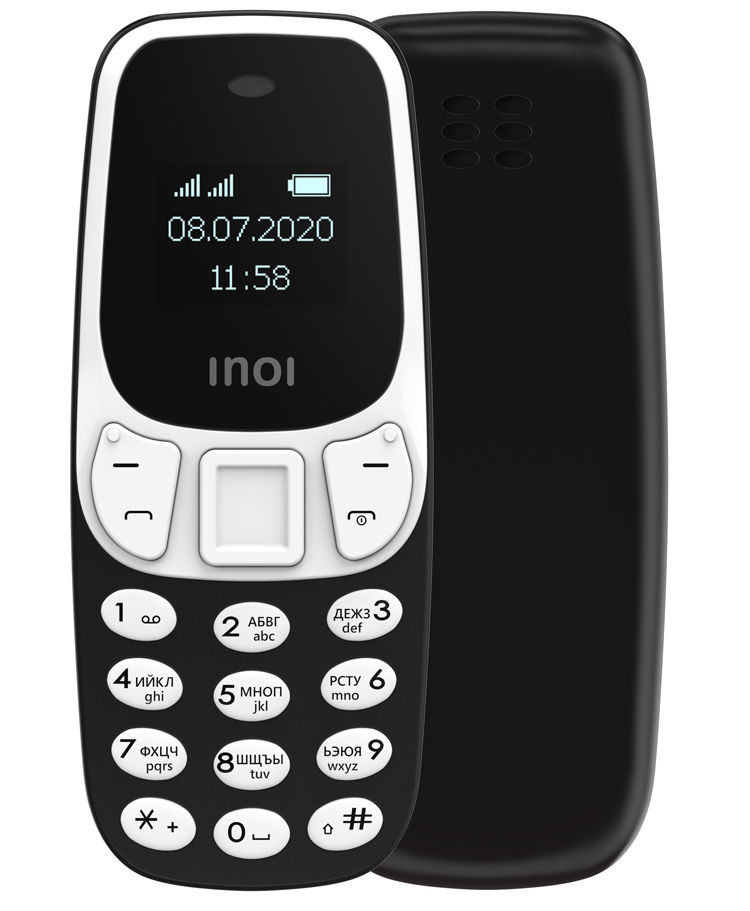 Представлен самый маленький российский телефон INOI 102: всего 22 грамма и цена в 990 рублей