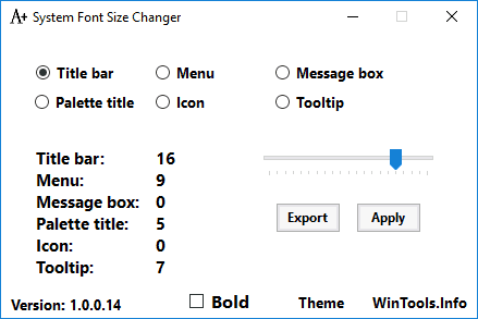 Как изменить размер шрифта Windows 10